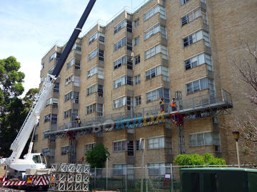 Aerial Double Mast Climbing Work Platforms with 1400kg Large Capacity