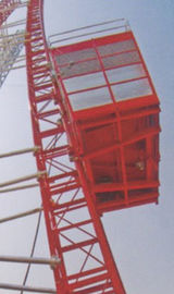 Passenger Hoist Loading 2000kg Single Cage Construction Hoist Safety