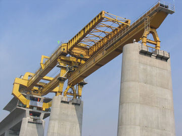 Large Girder Gantry Crane , bridge girder launcher 20ton - 900ton  with Electric Hoist