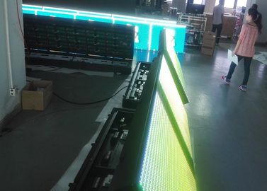 P10 Full Color LED Masuk / High Definition Komersial LED Display Untuk luar