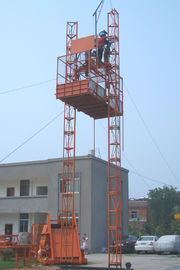 Alat pengaman listrik Konstruksi Hoist Elevator (kandang ganda) / Bangunan Lift